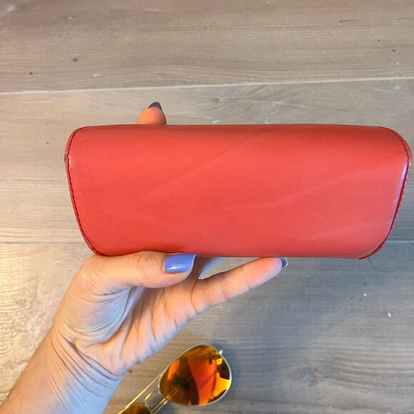 Ray-Ban Aviator Orange Flash Sunglasses main image 4